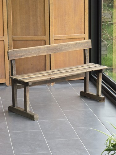 Banc ancien école - banc,